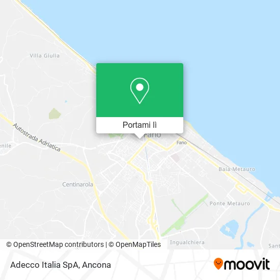 Mappa Adecco Italia SpA