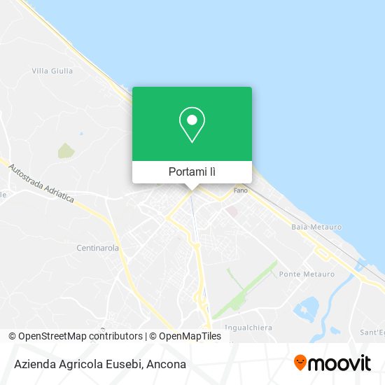 Mappa Azienda Agricola Eusebi