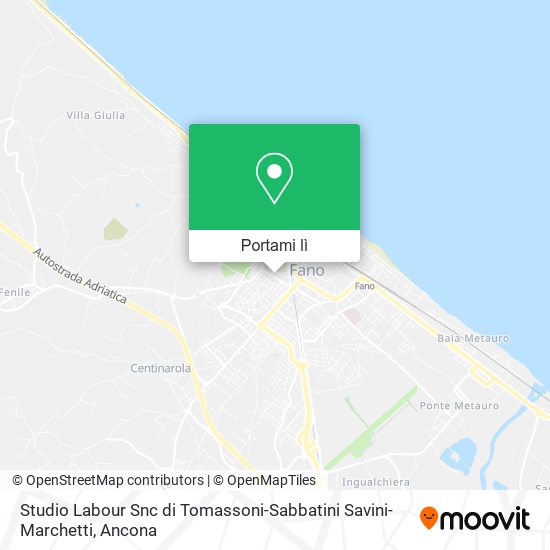 Mappa Studio Labour Snc di Tomassoni-Sabbatini Savini-Marchetti