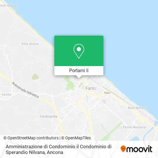 Mappa Amministrazione di Condominio il Condominio di Sperandio Nilvana