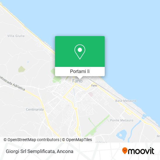 Mappa Giorgi Srl Semplificata