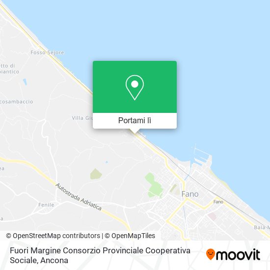 Mappa Fuori Margine Consorzio Provinciale Cooperativa Sociale