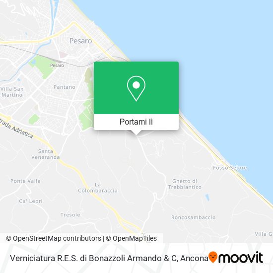 Mappa Verniciatura R.E.S. di Bonazzoli Armando & C