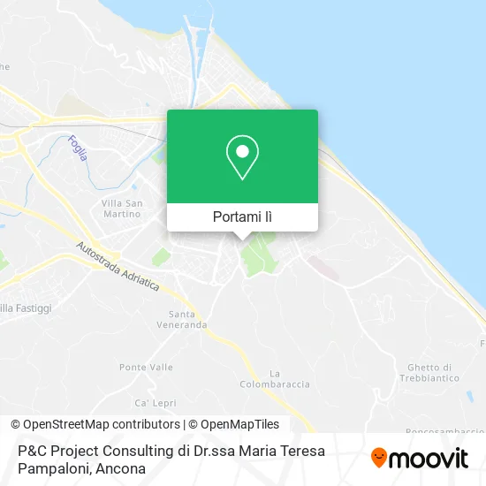 Mappa P&C Project Consulting di Dr.ssa Maria Teresa Pampaloni