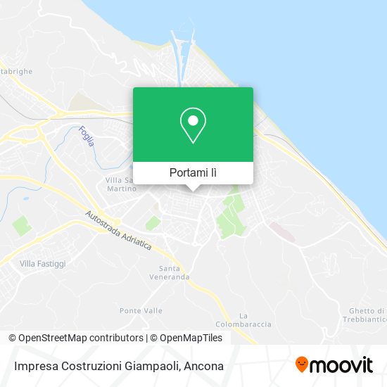 Mappa Impresa Costruzioni Giampaoli