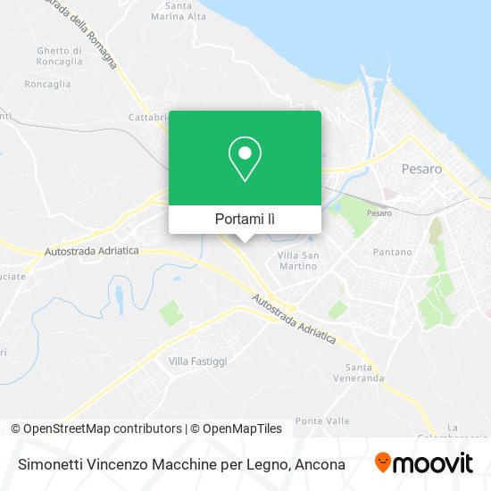 Mappa Simonetti Vincenzo Macchine per Legno