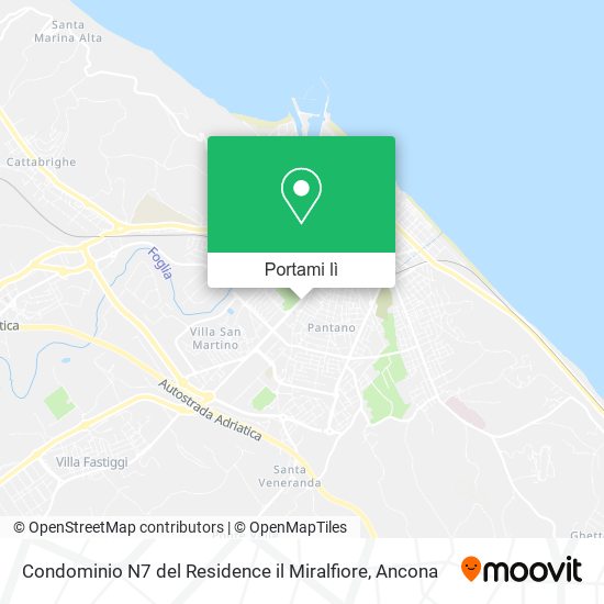 Mappa Condominio N7 del Residence il Miralfiore