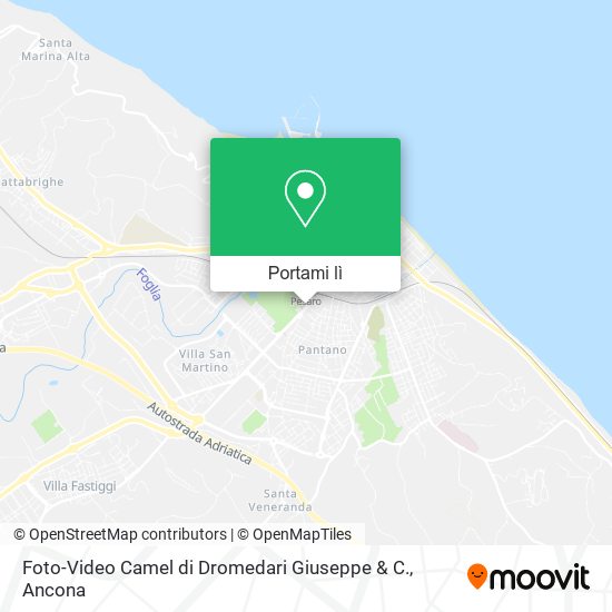 Mappa Foto-Video Camel di Dromedari Giuseppe & C.