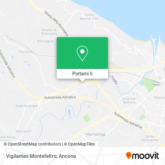 Mappa Vigilantes Montefeltro