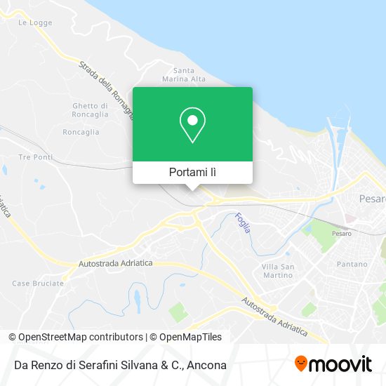 Mappa Da Renzo di Serafini Silvana & C.