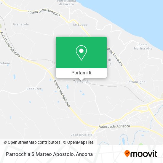 Mappa Parrocchia S.Matteo Apostolo