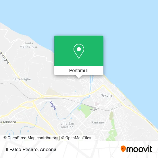 Mappa Il Falco Pesaro