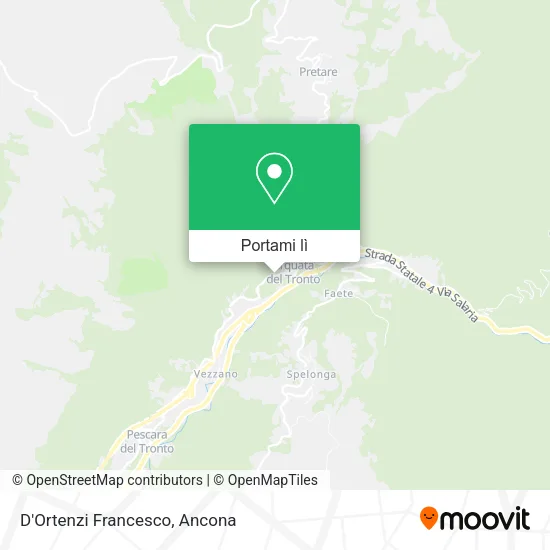 Mappa D'Ortenzi Francesco