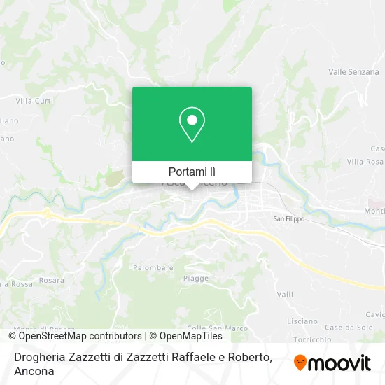Mappa Drogheria Zazzetti di Zazzetti Raffaele e Roberto