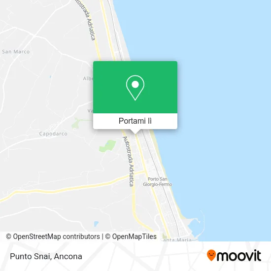 Mappa Punto Snai
