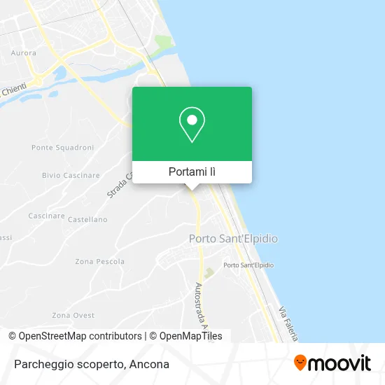 Mappa Parcheggio scoperto