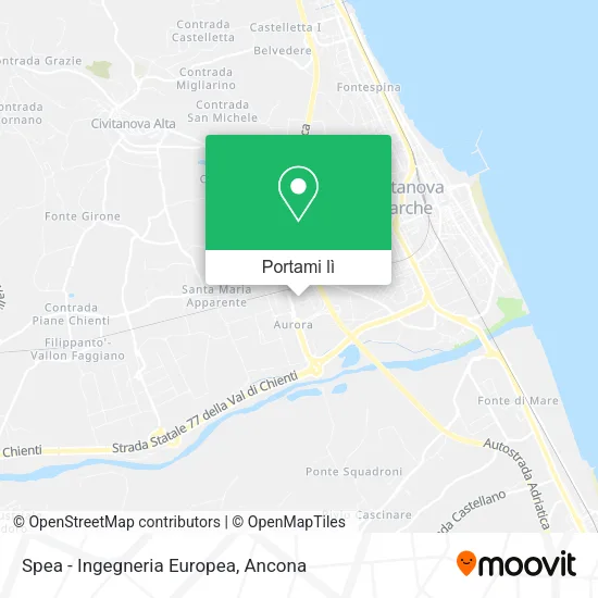 Mappa Spea - Ingegneria Europea