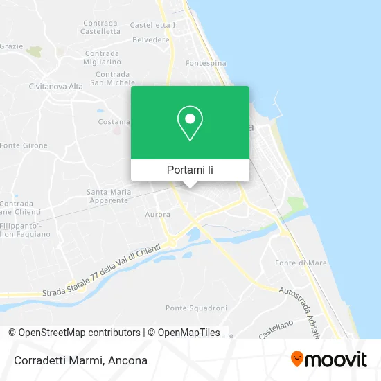 Mappa Corradetti Marmi