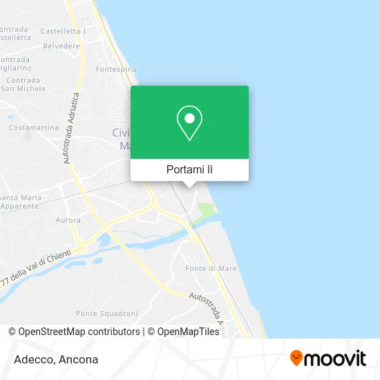 Mappa Adecco