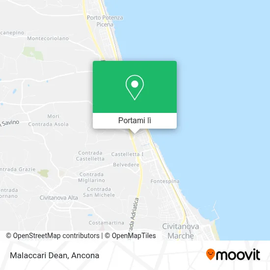 Mappa Malaccari Dean