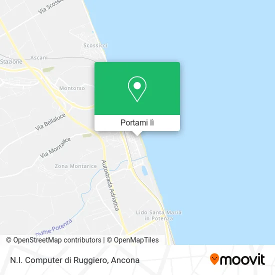 Mappa N.I. Computer di Ruggiero