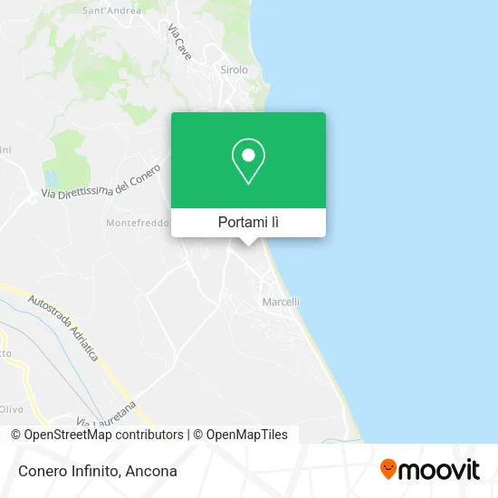 Mappa Conero Infinito