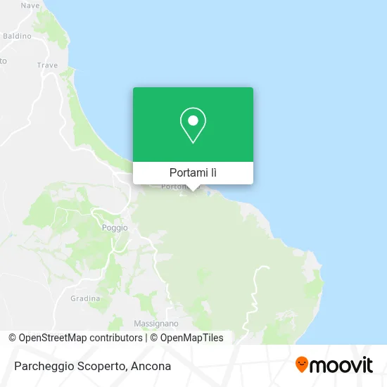 Mappa Parcheggio Scoperto