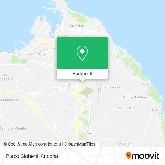 Mappa Parco Gioberti