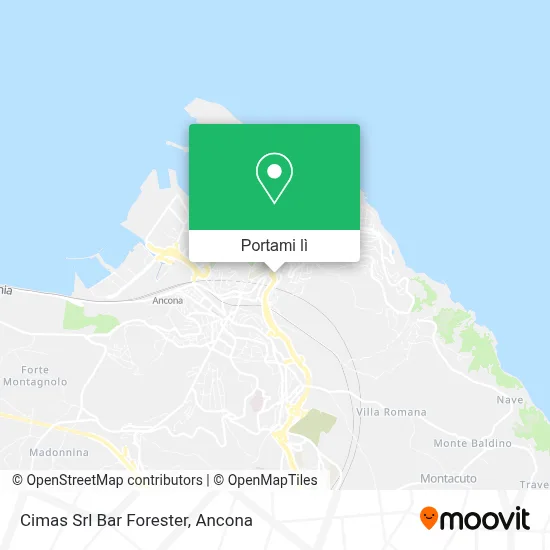 Mappa Cimas Srl Bar Forester