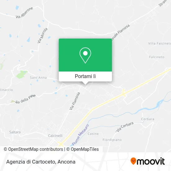 Mappa Agenzia di Cartoceto