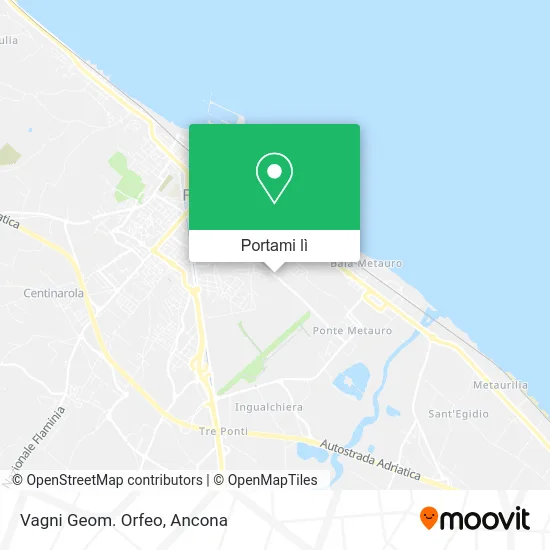 Mappa Vagni Geom. Orfeo