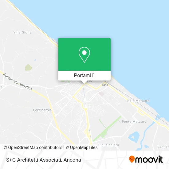 Mappa S+G Architetti Associati