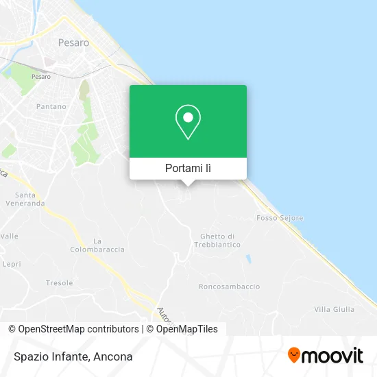 Mappa Spazio Infante