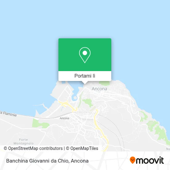 Mappa Banchina Giovanni da Chio