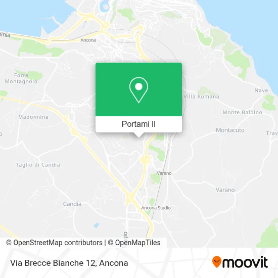 Mappa Via Brecce Bianche 12