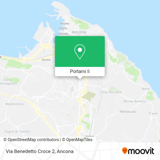 Mappa Via Benedetto Croce 2