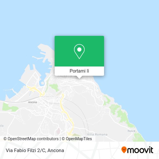 Mappa Via Fabio Filzi 2/C