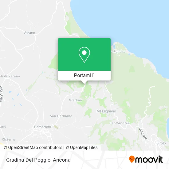 Mappa Gradina Del Poggio