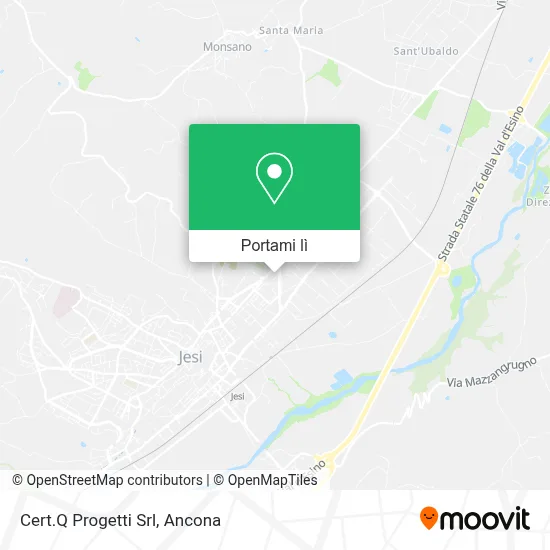 Mappa Cert.Q Progetti Srl