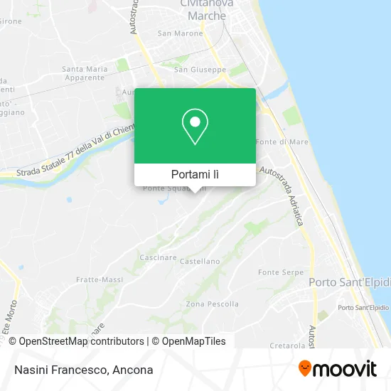 Mappa Nasini Francesco