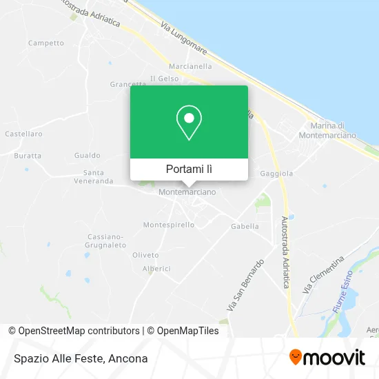 Mappa Spazio Alle Feste