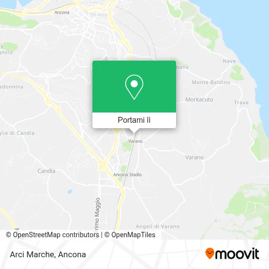 Mappa Arci Marche
