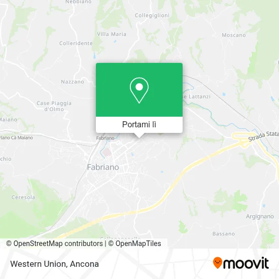 Mappa Western Union