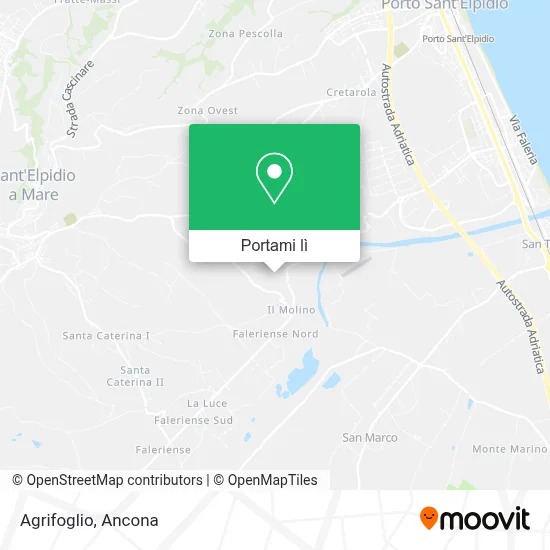 Mappa Agrifoglio