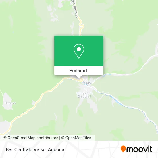 Mappa Bar Centrale Visso