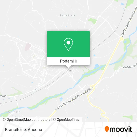 Mappa Branciforte