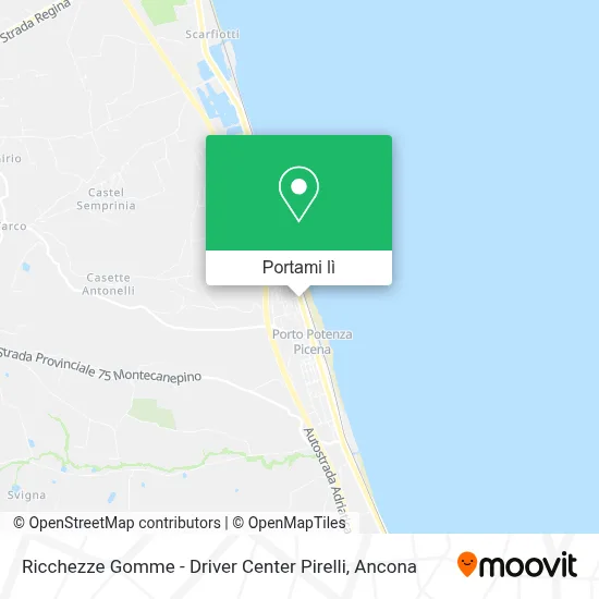 Mappa Ricchezze Gomme - Driver Center Pirelli