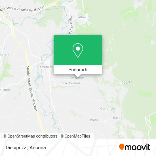 Mappa Diecipezzi