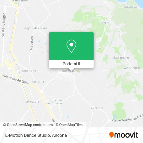 Mappa E-Motion Dance Studio