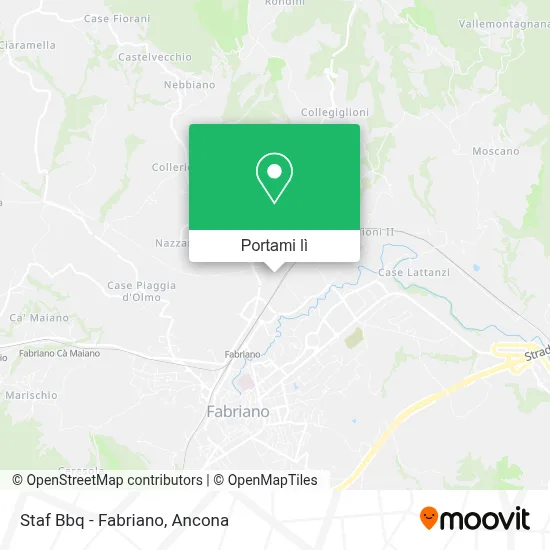Mappa Staf Bbq - Fabriano
